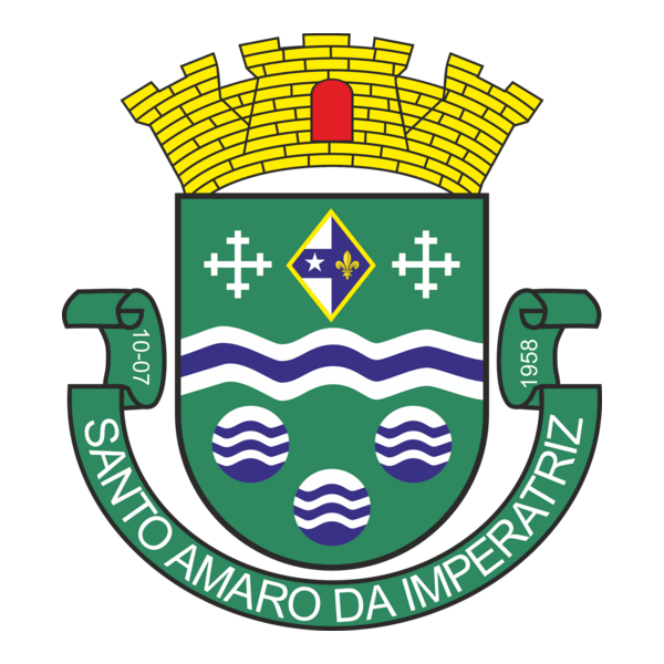 Brasão Santo Amaro da Imperatriz Logo PNG Vector