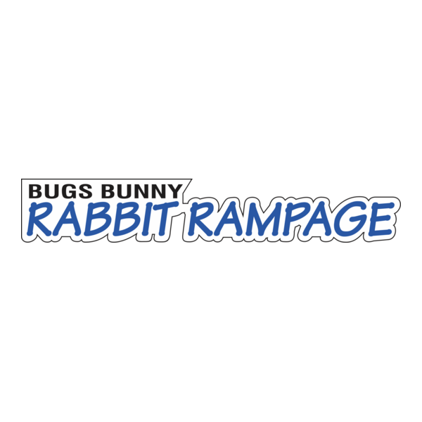 BUGS BUNNY RABBIT RAMPAGE Logo PNG Vector