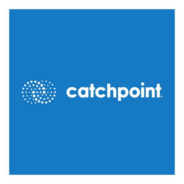Catchpoint Horizontal White Logo PNG Vector