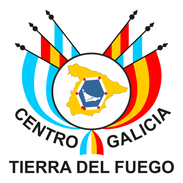 Centro Galicia de Ushuaia Tierra del Fuego Logo PNG Vector
