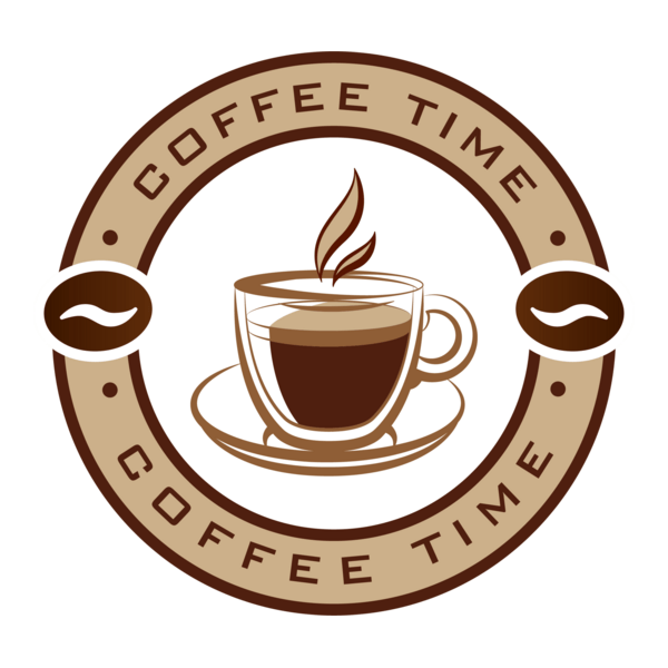 Coffee time Logo PNG Vector