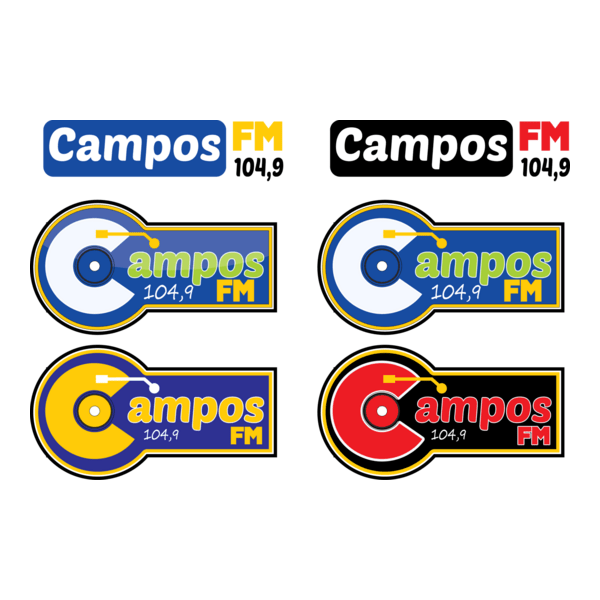 Conceito Rádio FM Logo PNG Vector