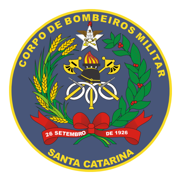 Corpo de Bombeiros Militar de Santa Catarina Logo PNG Vector