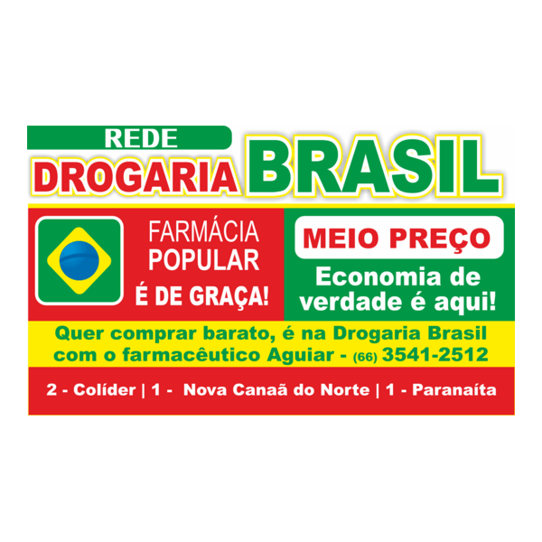 Drogaria Brasil Logo PNG Vector