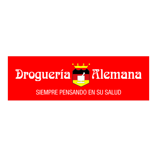 DROGUERIA ALEMANA Logo PNG Vector