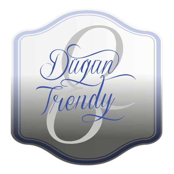 Düğün Trendy Logo PNG Vector