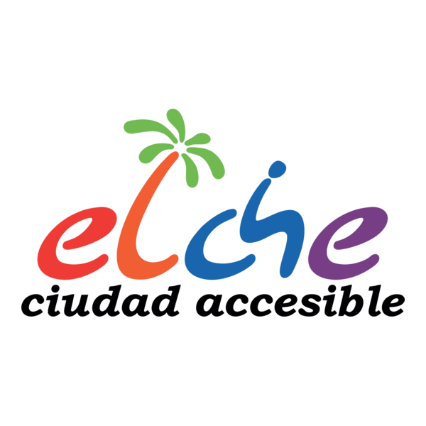 Elche Ciudad accesible Logo PNG Vector