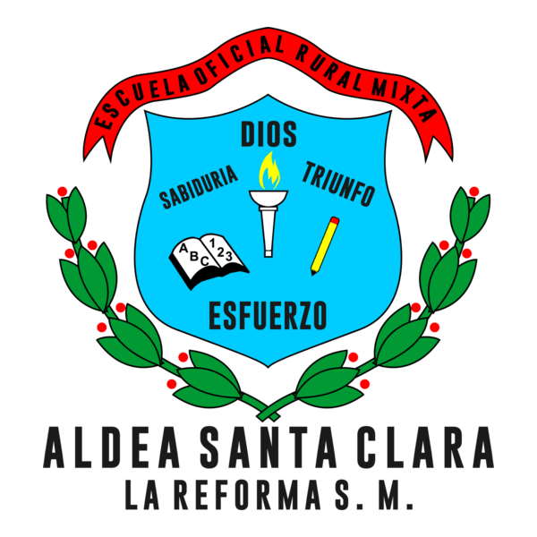 ESCUELA OFICIAL RURAL MIXTA ALDEA SANTA CLARA Logo PNG Vector