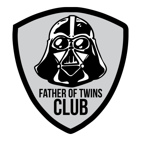 Father of twins CLUB Logo PNG Vector