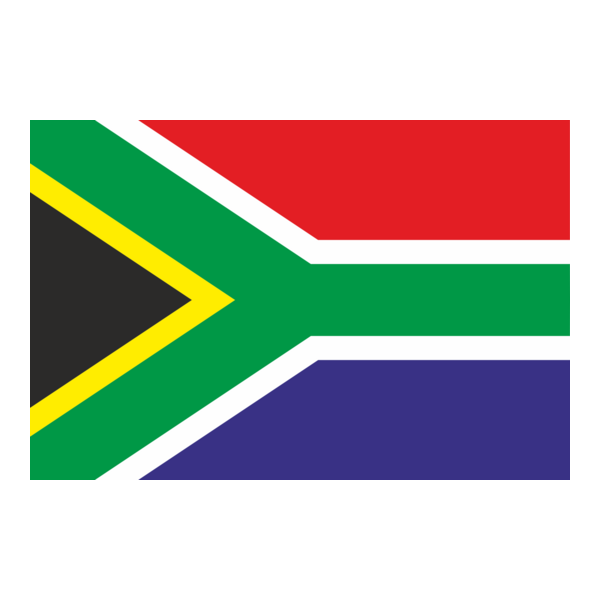 Flag of South Africa Logo PNG Vector