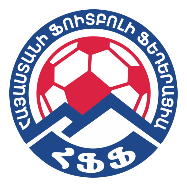 Football Federation of Armenia 1992-1995 Logo PNG Vector