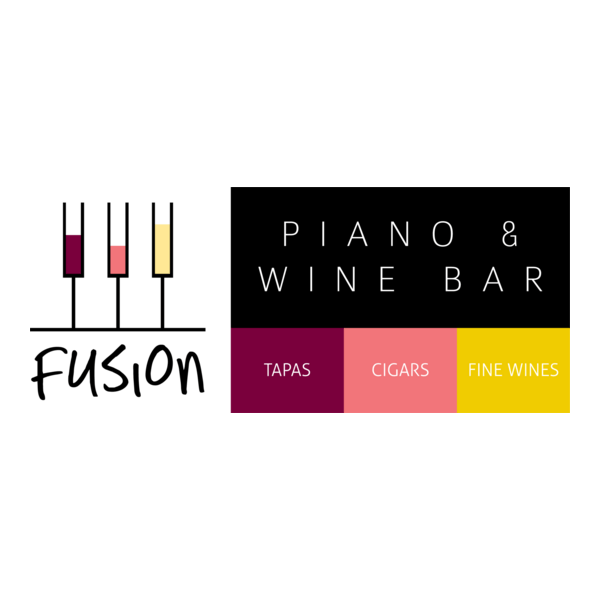 Fusion Restaurant Logo PNG Vector
