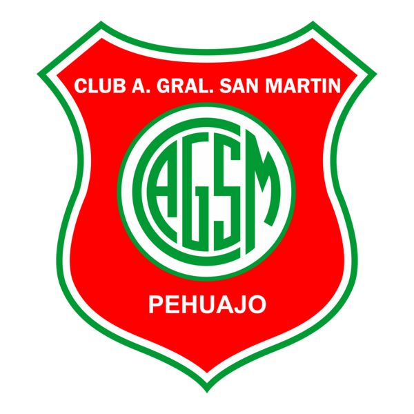 General San Martin de Pehuajó Buenos Aires Logo PNG Vector