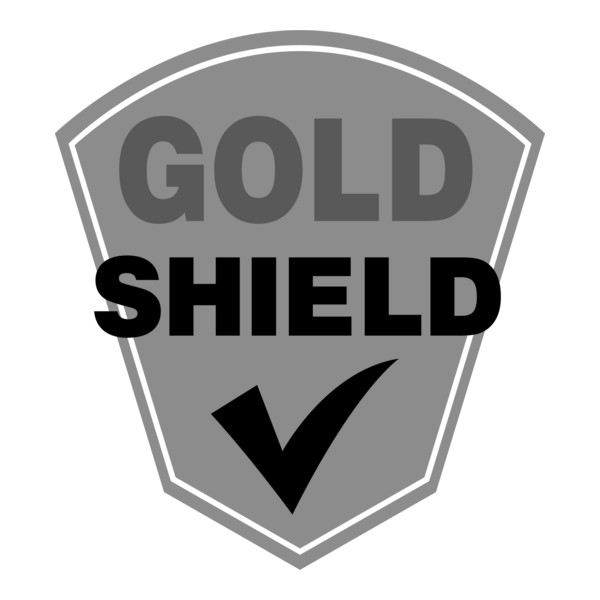 Gold Shield Logo PNG Vector