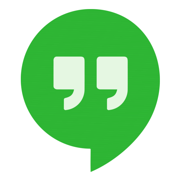 Google Hangouts Logo PNG Vector