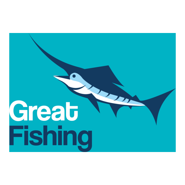 Great Fishing Logo PNG Vector