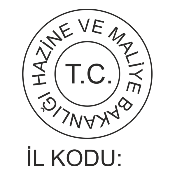 HAZİNE VE MALİYE BAKANLIĞI BASILI EVRAK Logo PNG Vector