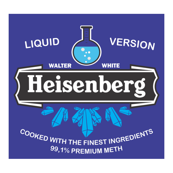 HEISENBERG BLUE LIQUID Logo PNG Vector