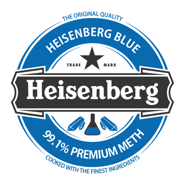 Heisenberg Blue Logo PNG Vector