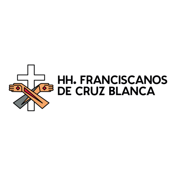 HH. Franciscanos de Cruz Blanca Logo PNG Vector