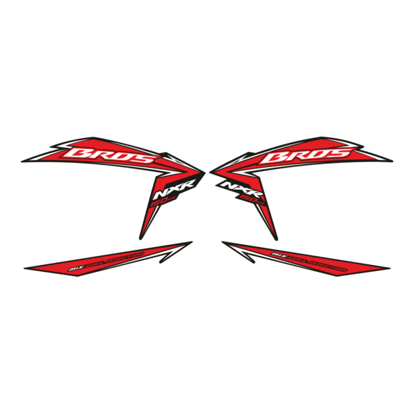 Honda Bros 150KS 2010 Logo PNG Vector