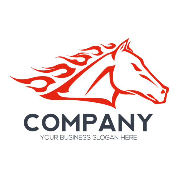 Horse Logo PNG Vector