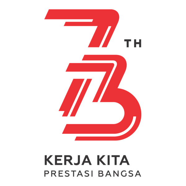 Hut RI ke 73 Logo PNG Vector