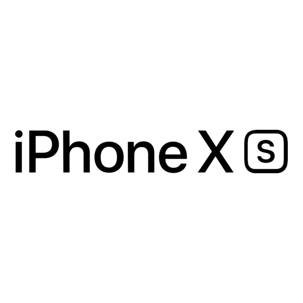 IPhone XS Logo PNG Vector