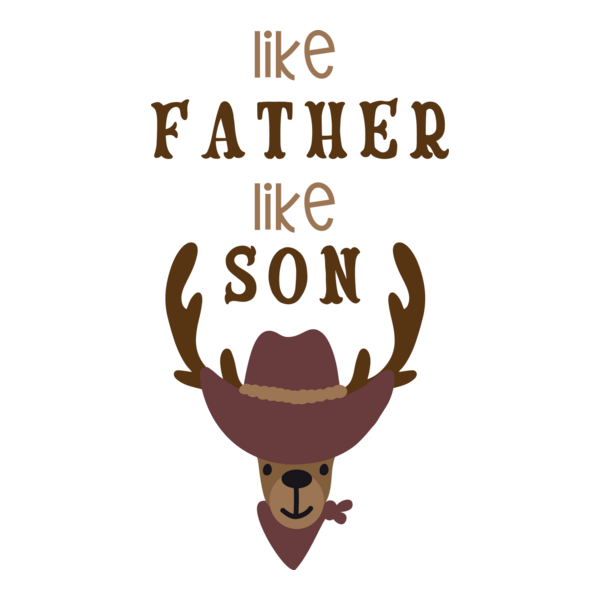 LIKE FATHER LIKE SON Logo PNG Vector