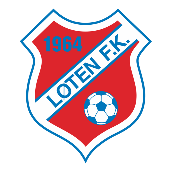 Løten Fotballklubb Logo PNG Vector