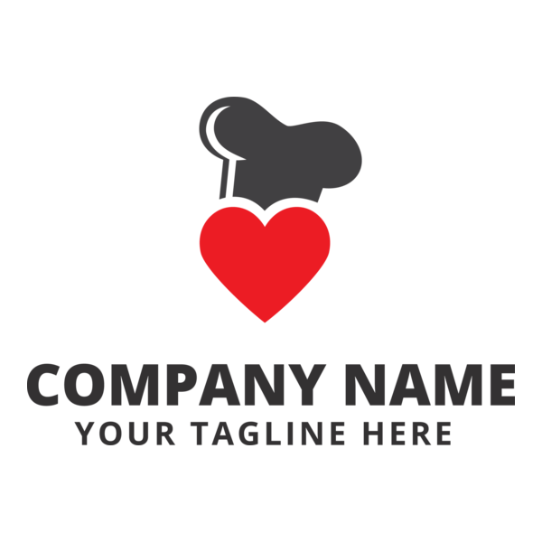 Love Cooking Logo PNG Vector