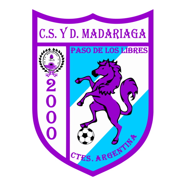 Madariaga de Paso de Los Libres Corrientes Logo PNG Vector