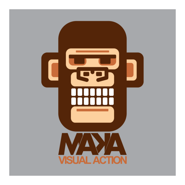 Maka Visual Action Logo PNG Vector