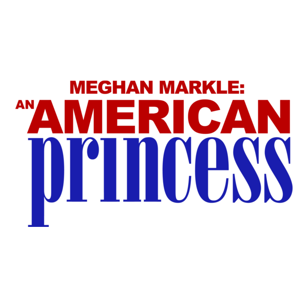 Meghan Markle An American Princess Logo PNG Vector