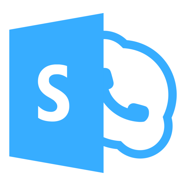 Microsoft Office Skype Logo PNG Vector