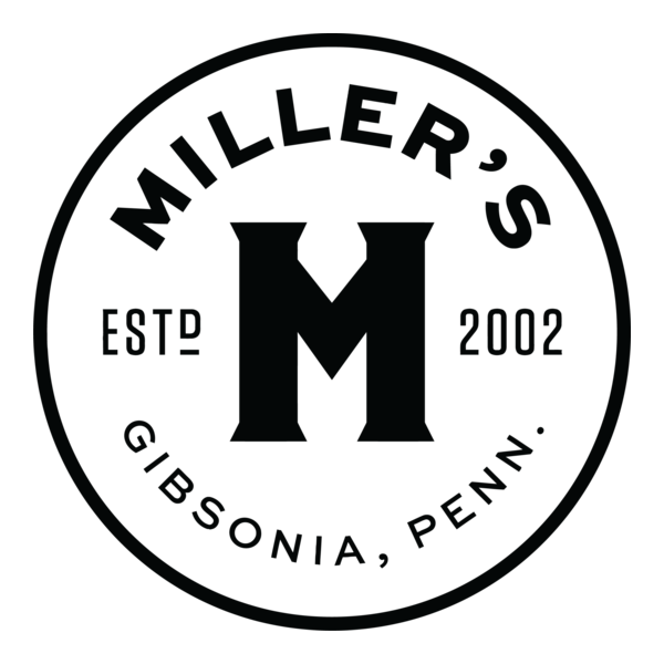 Miller’s Banana Pepper Mustard Logo PNG Vector