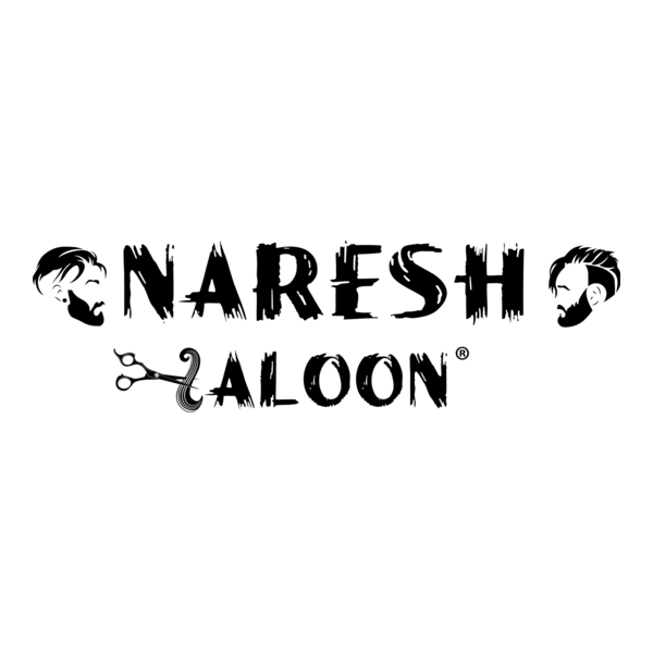NARESH saloon Logo PNG Vector