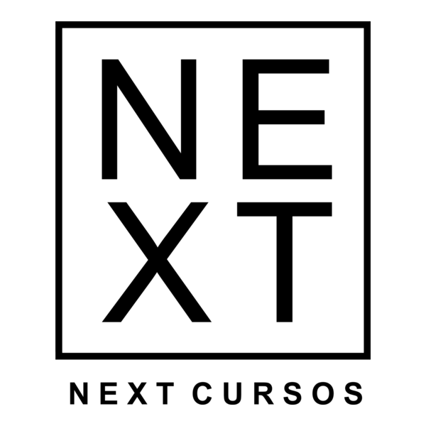 next cursos - borda Logo PNG Vector