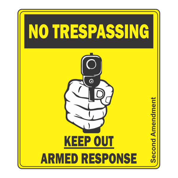No Trespassing Logo PNG Vector