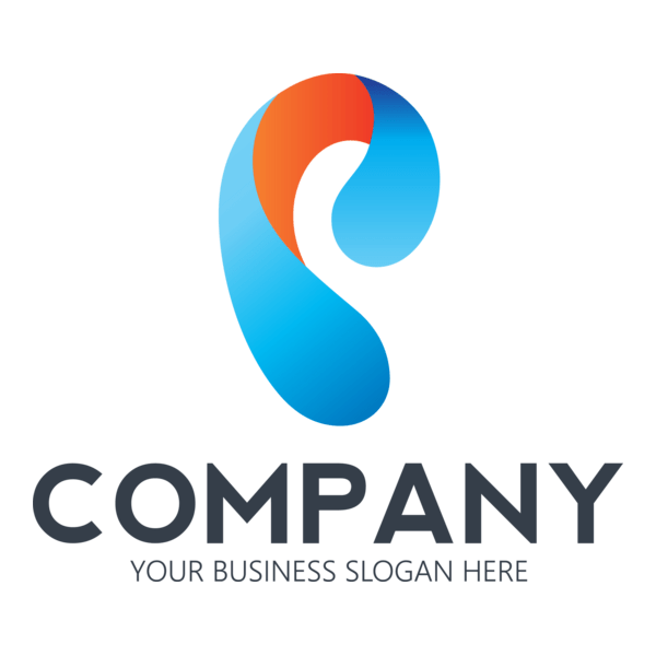 P Letter Company Logo PNG Vector