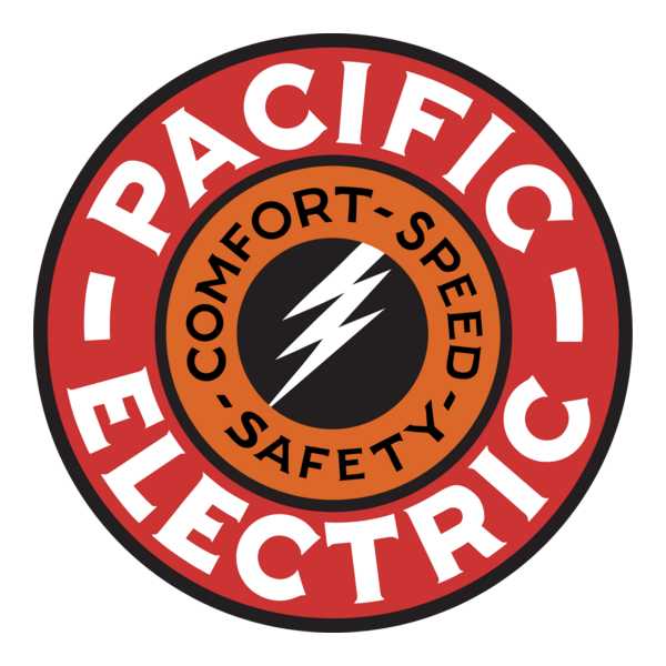 Pacific Electric Railway Company Logo PNG Vector