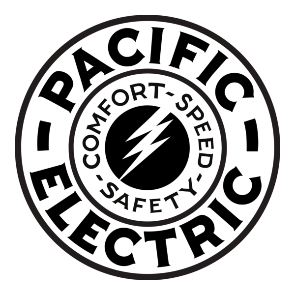 Pacific Electric Railway Logo PNG Vector