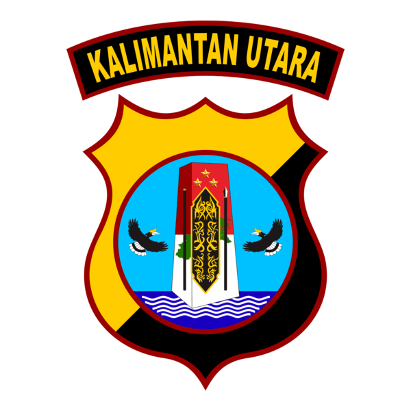 POLDA KALIMANTAN UTARA Logo PNG Vector