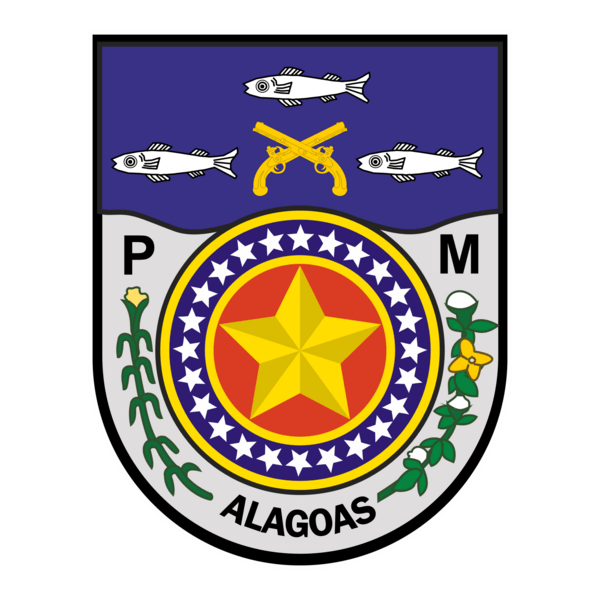 POLÍCIA MILITAR DE ALAGOAS BRASAO 2018 Logo PNG Vector