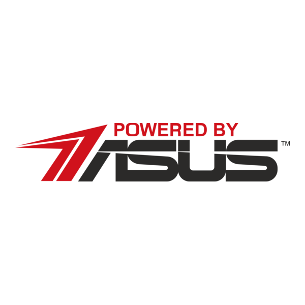Powered By Asus Logo PNG Vector