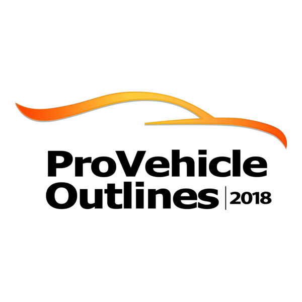 Pro Vehicle Outlines Logo PNG Vector
