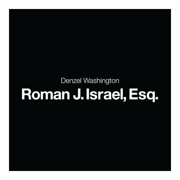 Roman J Israel Esq Logo PNG Vector