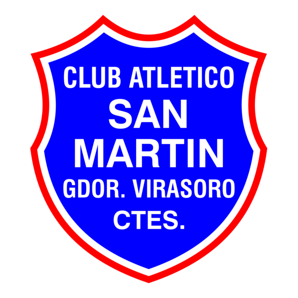 San Martín de Gobernador Virasoro Corrientes Logo PNG Vector