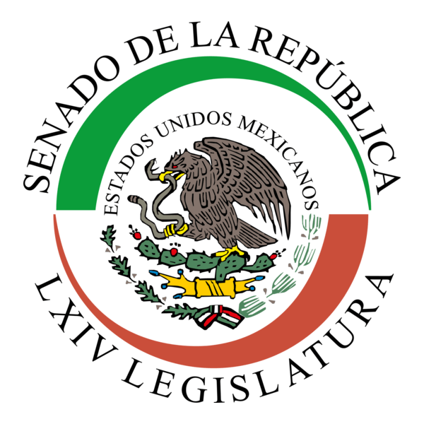 Senado Mexico LXIV Legislatura Logo PNG Vector