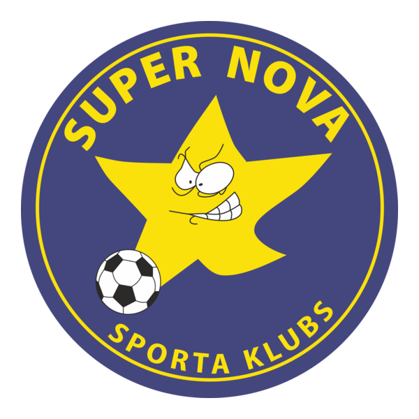 SK Super Nova Riga Logo PNG Vector